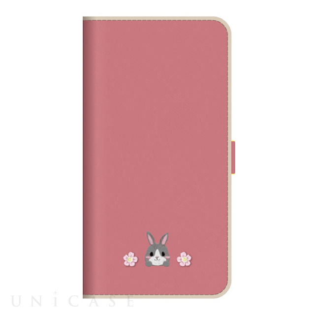 【iPhone11 ケース】手帳型ケース Petit Animal (ウサギ)