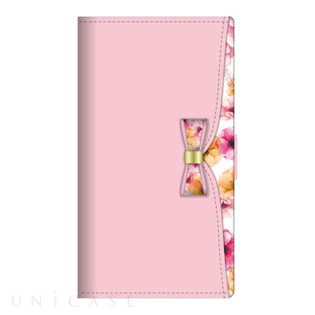 【iPhone11 Pro ケース】手帳型ケース Bouquet (Pink)