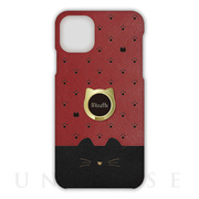 【iPhone11 ケース】背面ケース Minette (Red...