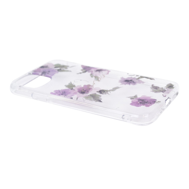 【iPhone11/XR ケース】rienda TPUクリア インモールドケース (Parm Flower)goods_nameサブ画像