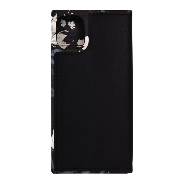 【iPhone11 Pro ケース】rienda スクエア手帳ケース (Grace Flower/ブラック)goods_nameサブ画像