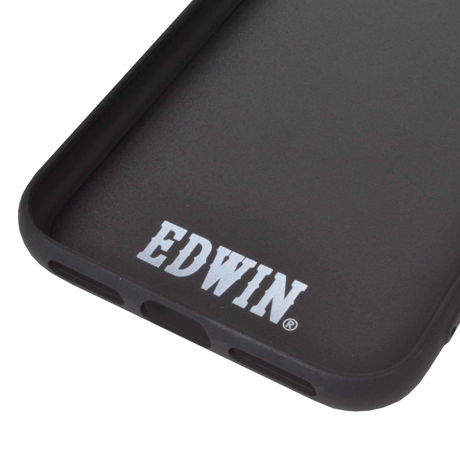 【iPhone11 Pro ケース】EDWIN 背面ケース (プリントデニム)サブ画像