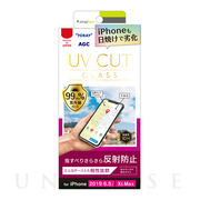 【iPhone11 Pro Max/XS Max フィルム】UVカットガラス 反射防止