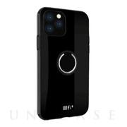 【iPhone11 Pro Max ケース】IIII fit リング (ブラック)