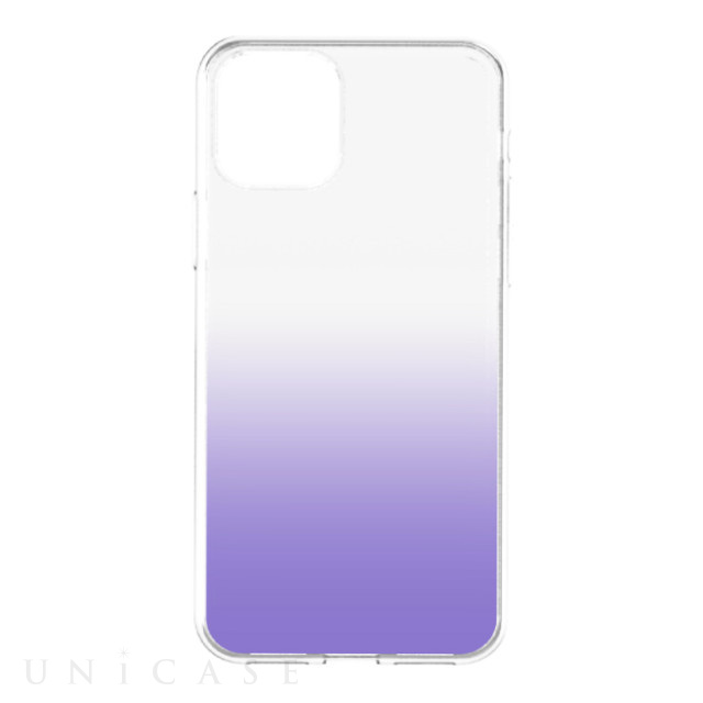 Iphone11 ケース Glassica 背面ガラスケース クリアパープル Simplism Iphoneケースは Unicase