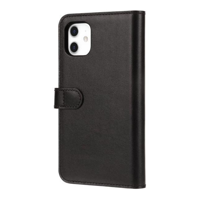 【iPhone11 ケース】LEATHER WALLET CASE (MIDNIGHT BLACK) Leather Folioサブ画像