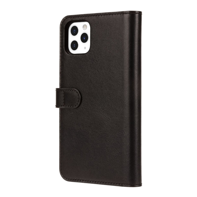 【iPhone11 Pro Max ケース】LEATHER WALLET CASE (MIDNIGHT BLACK) Leather Folioサブ画像