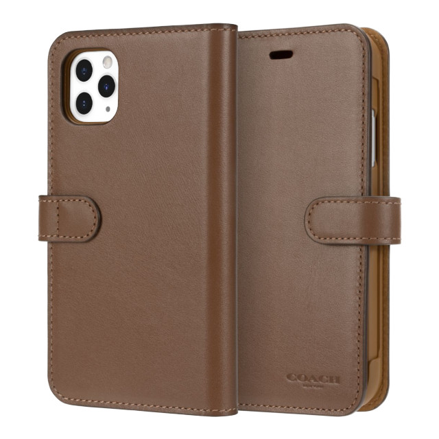 【iPhone11 Pro Max ケース】LEATHER WALLET CASE (SADDLE) Leather Foliogoods_nameサブ画像