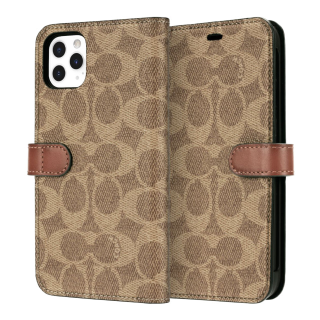 【iPhone11 Pro Max ケース】WALLET CASE SIGNATURE C FOLIO (Khaki)goods_nameサブ画像