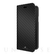 【iPhone11 Pro ケース】Flex Carbon Booklet (Black)