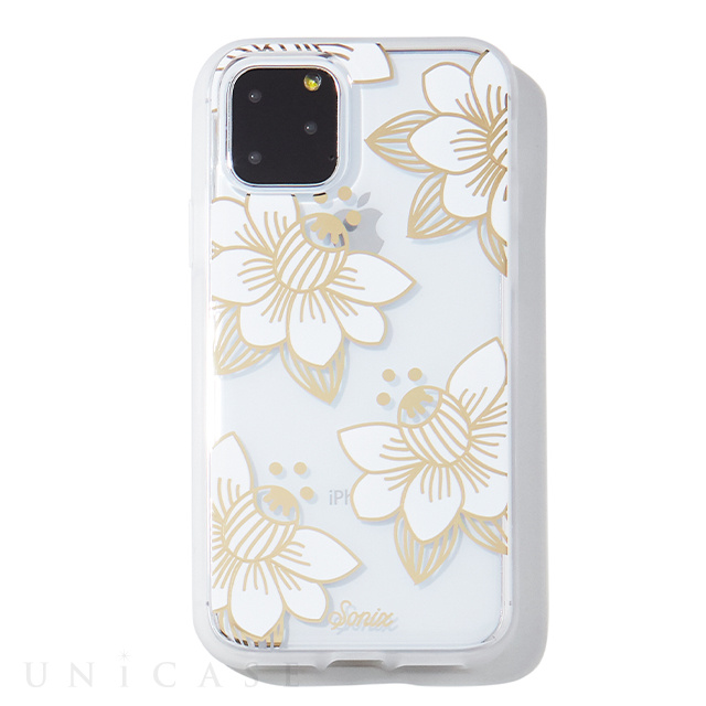 【iPhone11 Pro ケース】CLEAR COAT (DESERT LILY (WHITE))