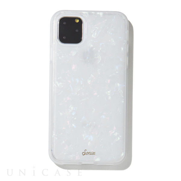 【iPhone11 Pro Max ケース】CLEAR COAT (PEARL TORT)