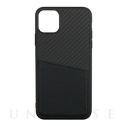 【iPhone11 Pro Max ケース】PURE PRACTICAL FUNCTION BACK SHELL (Black)