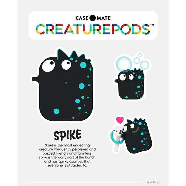 【AirPods(第2/1世代) ケース】CreaturePods (SPIKE)goods_nameサブ画像