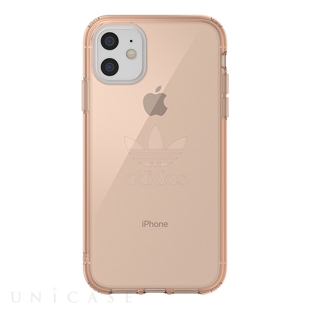【iPhone11/XR ケース】Protective Clear Case Big Logo FW19 (Rose)
