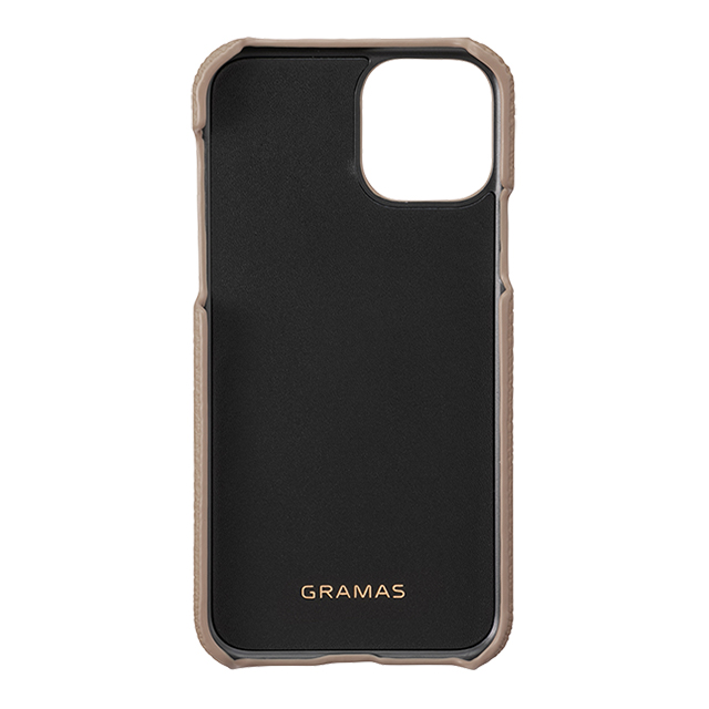 【iPhone11 Pro ケース】Shrunken-Calf Leather Shell Case (Taupe)goods_nameサブ画像