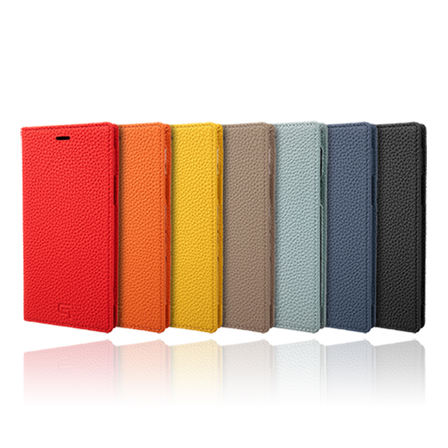 【iPhone11 Pro/XS/X ケース】Shrunken-Calf Leather Book Case (Red)サブ画像