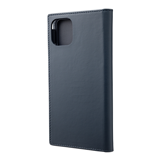 【iPhone11 Pro Max/XS Max ケース】Genuine Leather Book Case (Navy)サブ画像