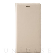 【iPhone11 Pro Max/XS Max ケース】Genuine Leather Book Case (Ivory)