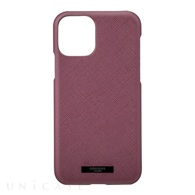 【iPhone11 Pro ケース】“EURO Passione” PU Leather Shell Case (Wine)