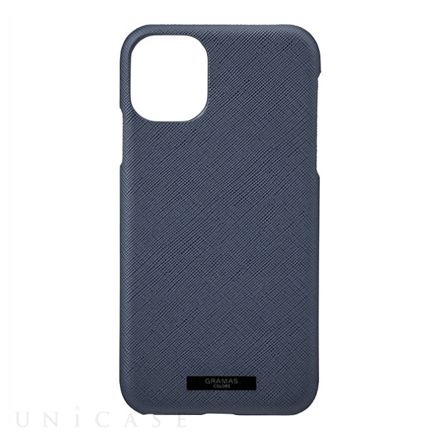 【iPhone11/XR ケース】“EURO Passione” PU Leather Shell Case (Navy)