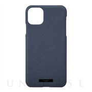 【iPhone11 Pro Max ケース】“EURO Passione” PU Leather Shell Case (Navy)