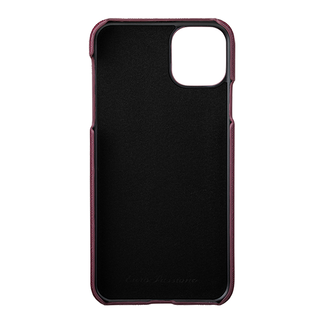 【iPhone11 Pro Max ケース】“EURO Passione” PU Leather Shell Case (Wine)goods_nameサブ画像