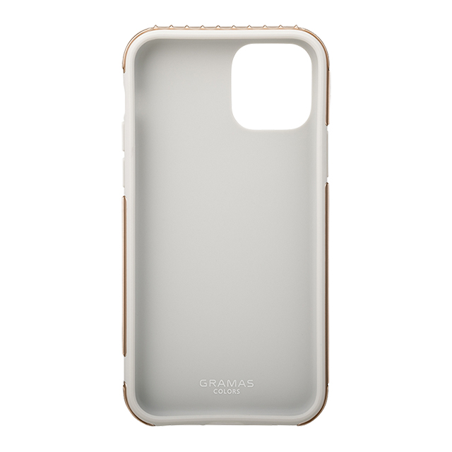 【iPhone11 Pro ケース】”Rib” Hybrid Shell Case (Gold)サブ画像