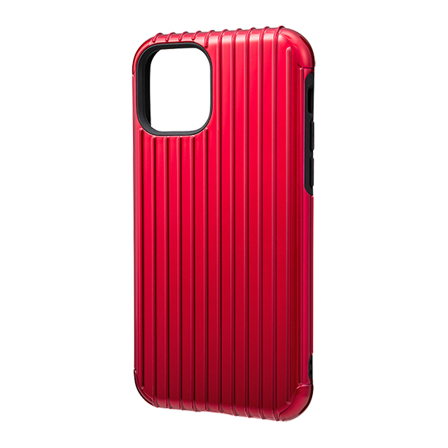 【iPhone11 Pro ケース】”Rib” Hybrid Shell Case (Red)サブ画像