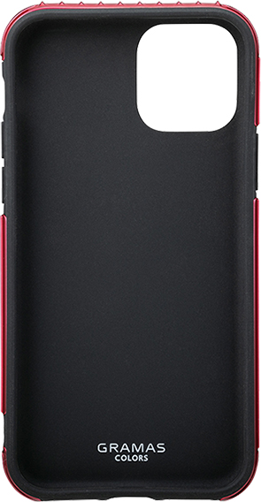 【iPhone11 Pro ケース】”Rib” Hybrid Shell Case (Red)サブ画像