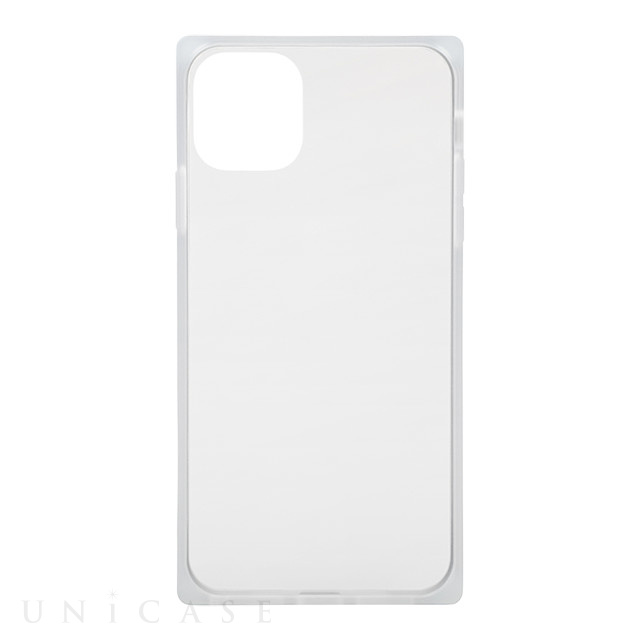【iPhone11 Pro Max ケース】“Glassty” Glass Hybrid Shell Case (Clear)