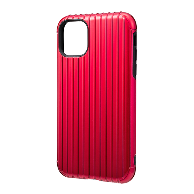 【iPhone11/XR ケース】”Rib” Hybrid Shell Case (Red)goods_nameサブ画像