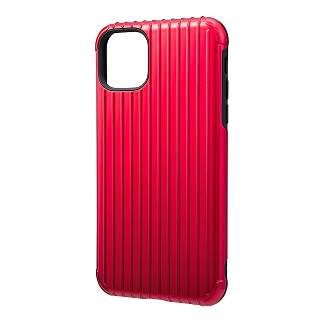 【iPhone11 Pro Max ケース】”Rib” Hybrid Shell Case (Red)goods_nameサブ画像
