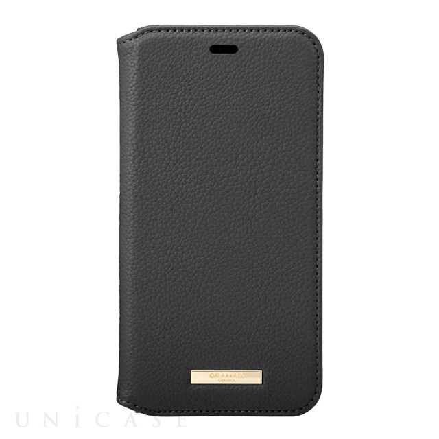【iPhone11 Pro ケース】“Shrink” PU Leather Book Case (Black)