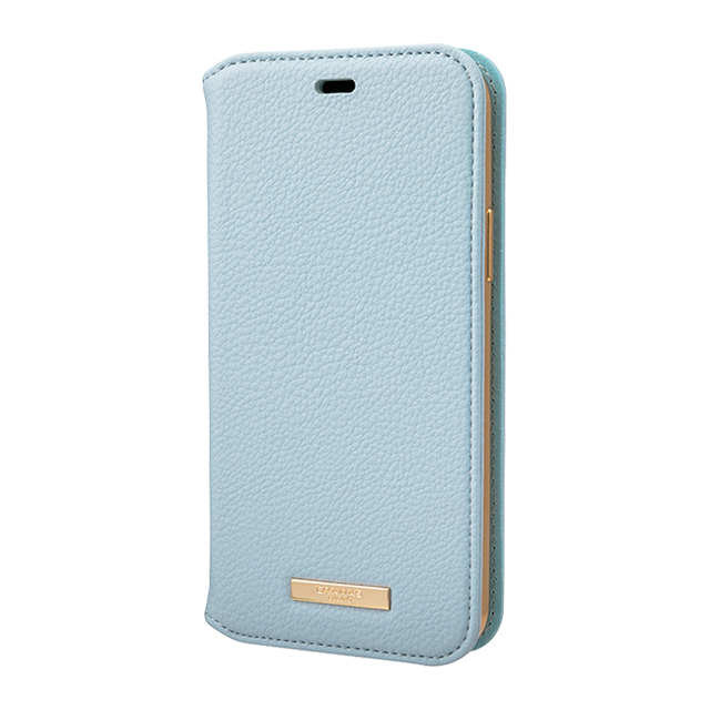 【iPhone11 Pro ケース】“Shrink” PU Leather Book Case (Light Blue)サブ画像