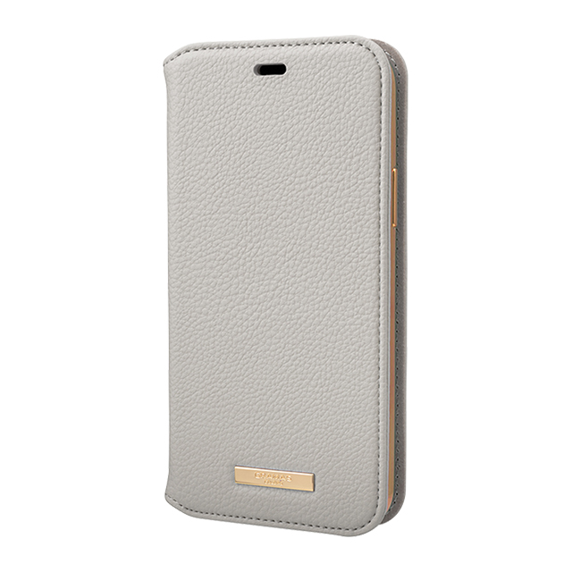 【iPhone11 Pro ケース】“Shrink” PU Leather Book Case (Greige)サブ画像