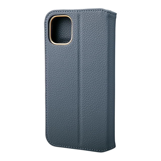 【iPhone11/XR ケース】“Shrink” PU Leather Book Case (Navy)goods_nameサブ画像