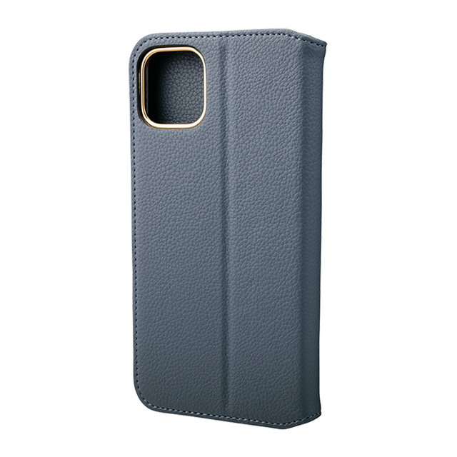 【iPhone11 Pro Max ケース】“Shrink” PU Leather Book Case (Navy)goods_nameサブ画像