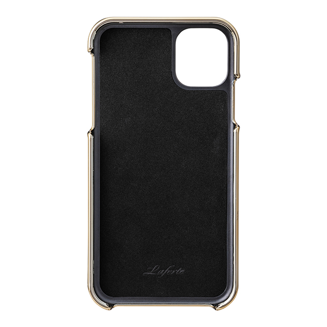 【iPhone11 Pro Max ケース】“Shrink” PU Leather Shell Case (Black)サブ画像