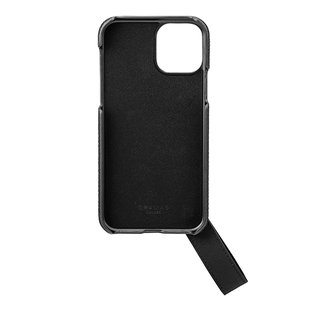 【iPhone11 Pro ケース】“TAIL” PU Leather Shell Case (Black)サブ画像