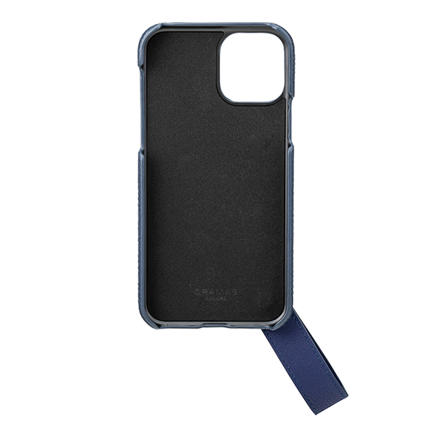 【iPhone11 Pro ケース】“TAIL” PU Leather Shell Case (Navy)goods_nameサブ画像