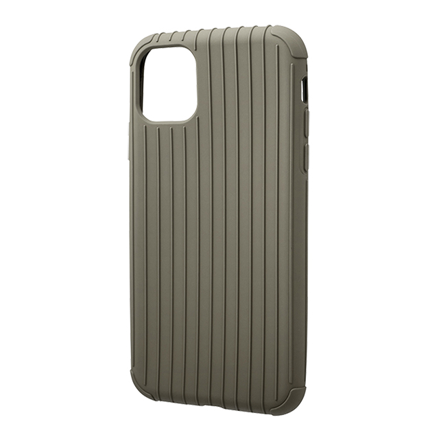 【iPhone11/XR ケース】“Rib Light” TPU Shell Case (Gray Khaki)サブ画像
