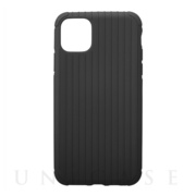 【iPhone11 Pro Max ケース】“Rib Light” TPU Shell Case (Black)
