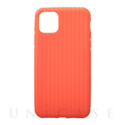【iPhone11 Pro Max ケース】“Rib Light” TPU Shell Case (Orange)