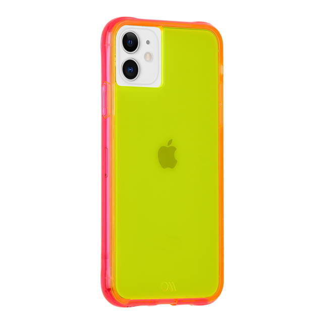 【iPhone11/XR ケース】Tough Neon (Green/Pink)goods_nameサブ画像