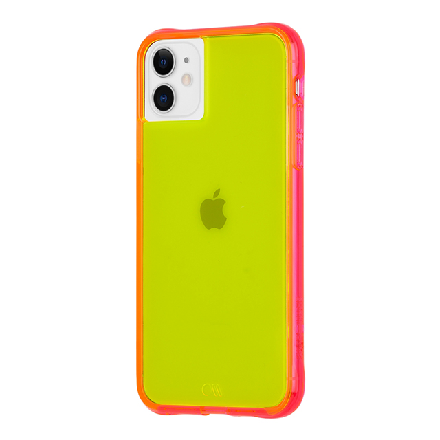 【iPhone11/XR ケース】Tough Neon (Green/Pink)サブ画像