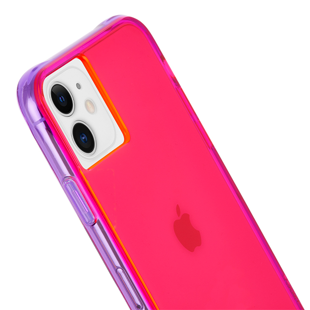 【iPhone11/XR ケース】Tough Neon (Pink/Purple)goods_nameサブ画像
