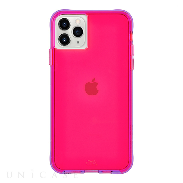 Iphone11 Pro ケース Tough Neon Pink Purple Case Mate Iphone