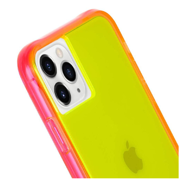 【iPhone11 Pro Max ケース】Tough Neon (Green/Pink)サブ画像