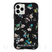 【iPhone11 Pro ケース】PRABAL GURUNG (Black Floral)